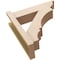 Ekena Millwork 5 1/2-in W x 18-in D x 18-in H Balboa Trad Rough Cedar Woodgrain TimberThane Outlooker, Primed Tan OUTUR055X18X18BOA04RCPR - alternate 6